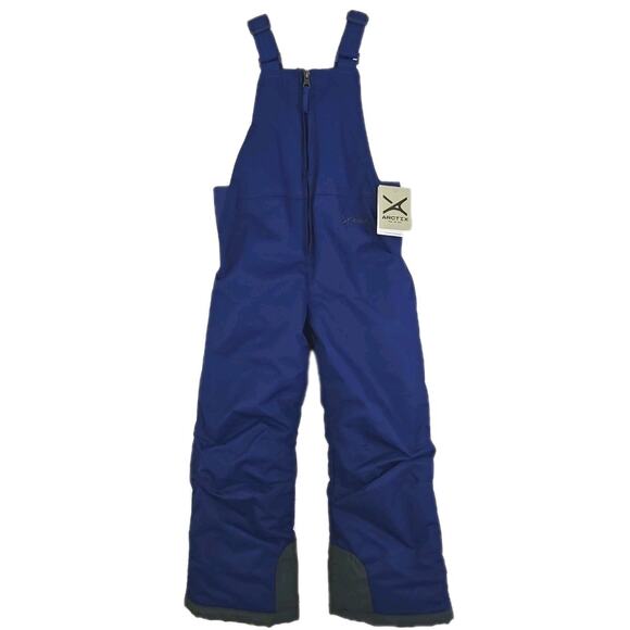 Arctix~Kids Size 5T~ Royal Blue Water Repellant Insulated Ski Snow Bib Overalls. - Picture 1 of 16